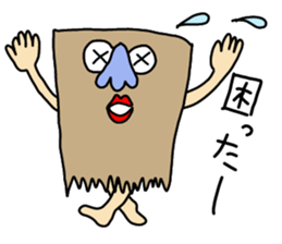 Mr. Nose Glasses sticker #6289977