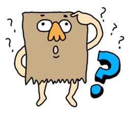 Mr. Nose Glasses sticker #6289979