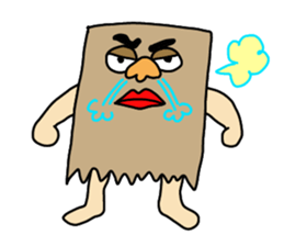 Mr. Nose Glasses sticker #6289989