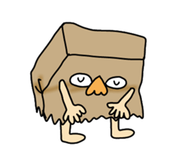 Mr. Nose Glasses sticker #6289990