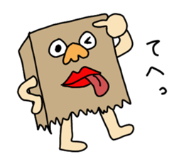 Mr. Nose Glasses sticker #6289991