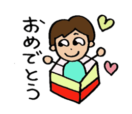 Office worker Tomochan sticker #6290520