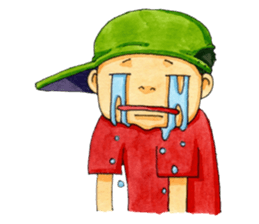 Life of an ordinary boy. sticker #6290811