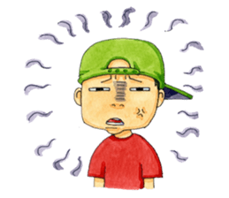 Life of an ordinary boy. sticker #6290812