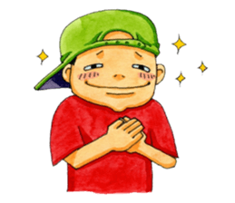 Life of an ordinary boy. sticker #6290814