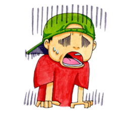 Life of an ordinary boy. sticker #6290815