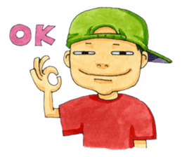 Life of an ordinary boy. sticker #6290818