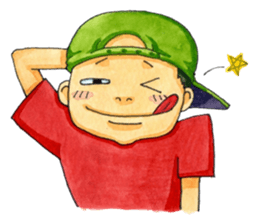 Life of an ordinary boy. sticker #6290820