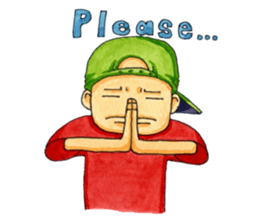 Life of an ordinary boy. sticker #6290823