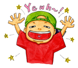 Life of an ordinary boy. sticker #6290827