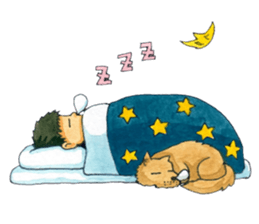 Life of an ordinary boy. sticker #6290832