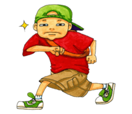 Life of an ordinary boy. sticker #6290836