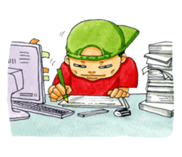 Life of an ordinary boy. sticker #6290837