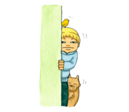 Life of an ordinary boy. sticker #6290845