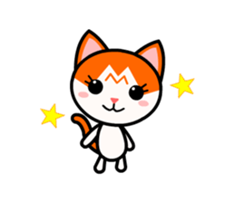 Cat Loves to Party sticker #6291128