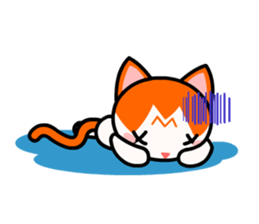 Cat Loves to Party sticker #6291130