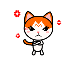 Cat Loves to Party sticker #6291131