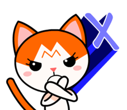 Cat Loves to Party sticker #6291135