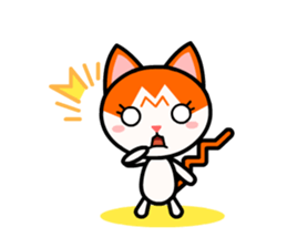 Cat Loves to Party sticker #6291136