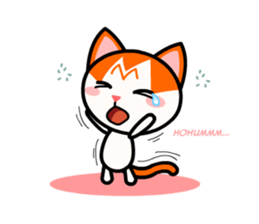 Cat Loves to Party sticker #6291142