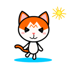 Cat Loves to Party sticker #6291147