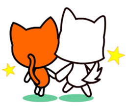 Cat Loves to Party sticker #6291149