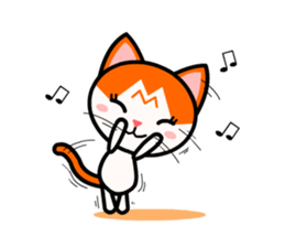 Cat Loves to Party sticker #6291151