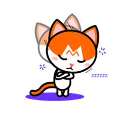 Cat Loves to Party sticker #6291152