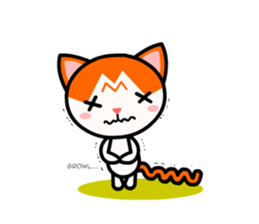 Cat Loves to Party sticker #6291154