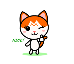 Cat Loves to Party sticker #6291156