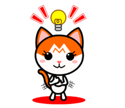 Cat Loves to Party sticker #6291162