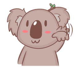 Me Koala! sticker #6291399
