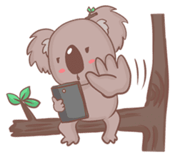 Me Koala! sticker #6291400