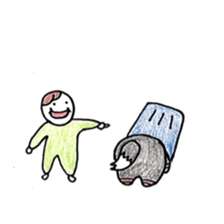 baniboni friends sticker #6291569