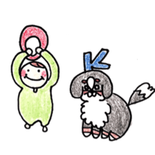 baniboni friends sticker #6291575