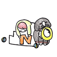 baniboni friends sticker #6291576