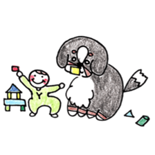 baniboni friends sticker #6291588