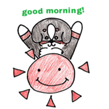 baniboni friends sticker #6291593