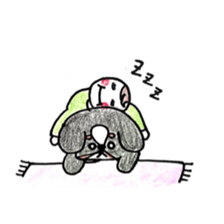 baniboni friends sticker #6291599