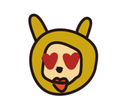 Lovely Ponpoko's Daily Life sticker #6292092