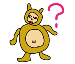 Lovely Ponpoko's Daily Life sticker #6292100