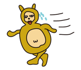 Lovely Ponpoko's Daily Life sticker #6292107