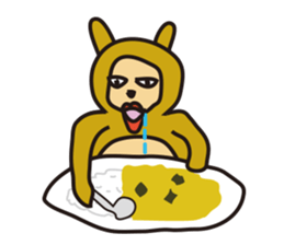 Lovely Ponpoko's Daily Life sticker #6292108