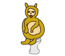 Lovely Ponpoko's Daily Life sticker #6292111