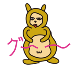 Lovely Ponpoko's Daily Life sticker #6292116