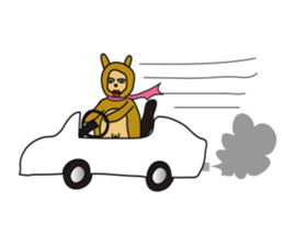Lovely Ponpoko's Daily Life sticker #6292124