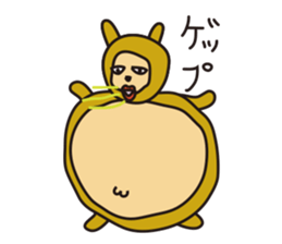 Lovely Ponpoko's Daily Life sticker #6292126