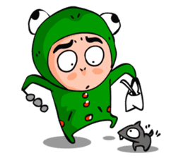 Chay Kob and Girl friend (Ying Pink) sticker #6292196