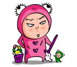 Chay Kob and Girl friend (Ying Pink) sticker #6292205