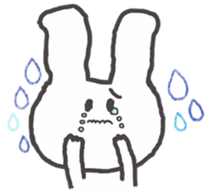 honesty rabbit sticker 2 sticker #6293294